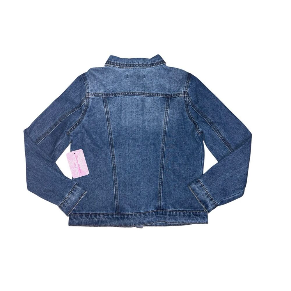 Tommy Bahama Distressed Denim Jacket NWT - Picture 3 of 7